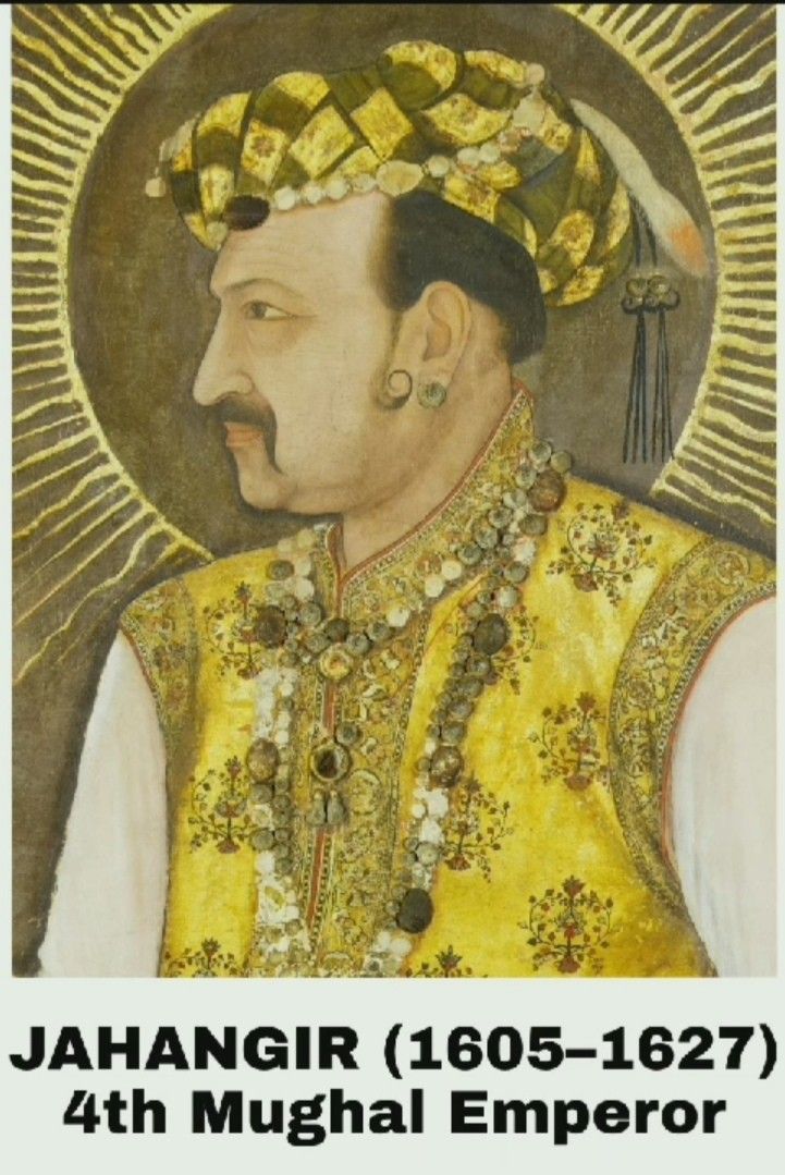 an old painting of a man wearing a yellow outfit