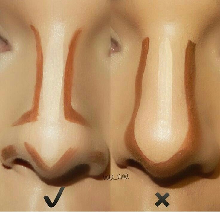 Makeup Contouring, Back To School Makeup, Membentuk Alis, Bentuk Alis, Mekap Mata, Nose Makeup, Drag Make-up, Makeup Order, Makeup Tip