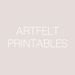 artfeltprintables