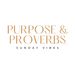 PurposeAndProverbs