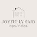 joyfullysaidhome