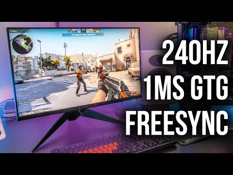 Alienware AW2518HF 240Hz Gaming Monitor Review