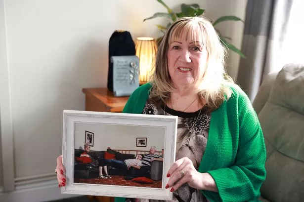 Linda had a stroke over the shock of George's tragic death