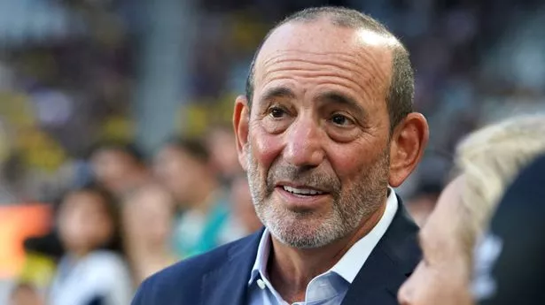 Commissioner of Major League Soccer Don Garber looks on before the start of the MLS All-Star Game at Lower.com Field on July 24, 2024 in Columbus, Ohio