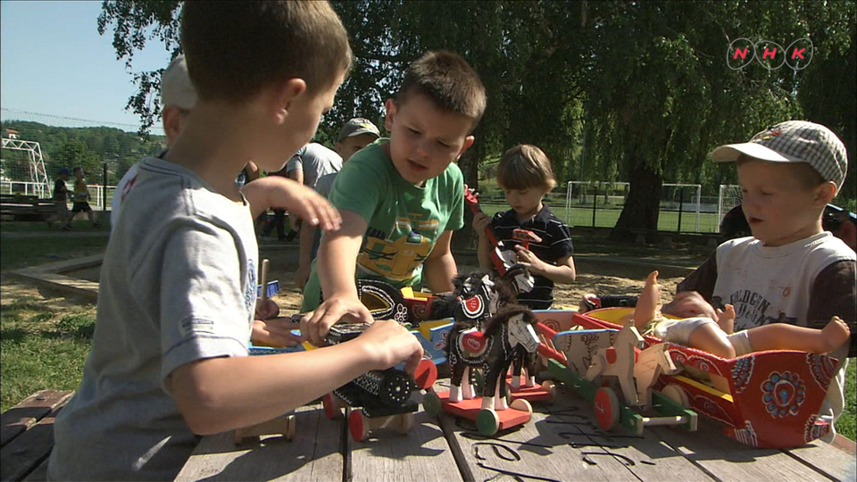 Traditional manufacturing of children’s wooden toys in Hrvatsko Zagorje