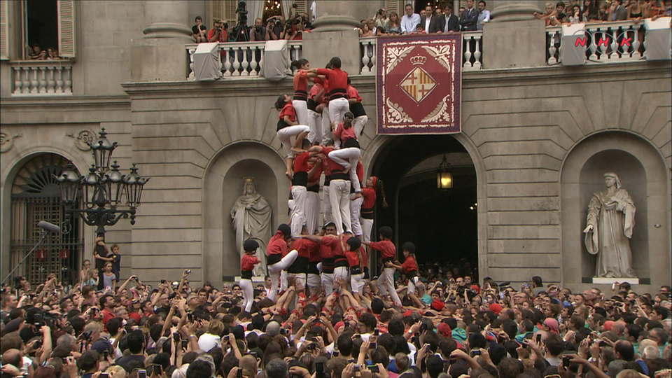 Human towers