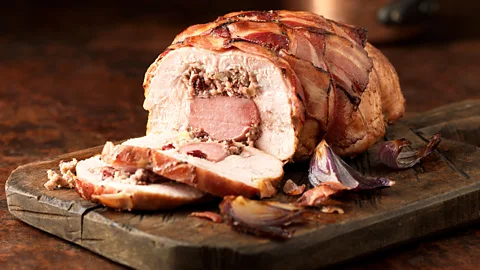 Turkey and gammon roast with stuffing (Credit: Getty Images)