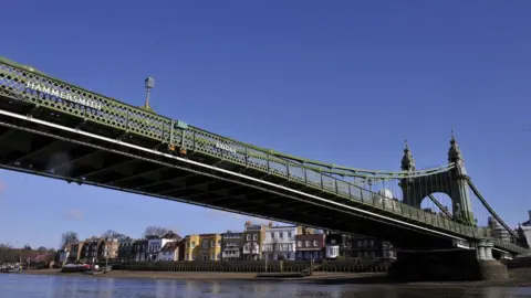 PA Media Hammersmith Bridge