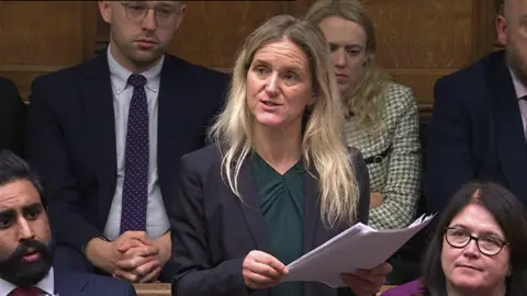 Kim Leadbeater speaking during the debate on the bill in the House of Commons