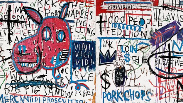 Resultado de imagem para arte contemporânea jean-michel basquiat