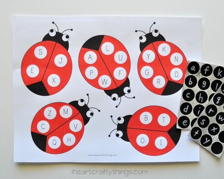 Ladybug ABC Match 1