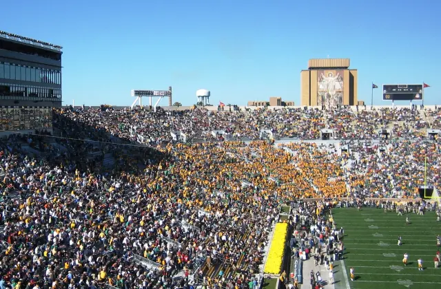 Imagen del popular Touchdown Jesus.