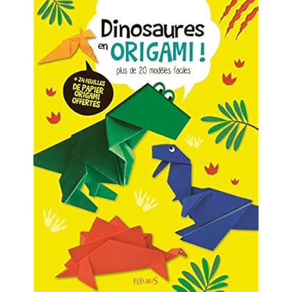 Dinosaures en origami !