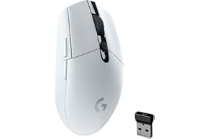 Logitech G305 LIGHTSPEED Wireless Gaming Mouse, Hero 12K Sensor, 12,000 DPI, Lightweight, 6 Programmable Buttons, 250h Batter