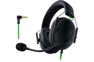 Razer BlackShark V2 X Gaming Headset: 7.1 Surround Sound - 50mm Drivers - Memory Foam Cushion - For PC, PS4, PS5, Switch - 3.