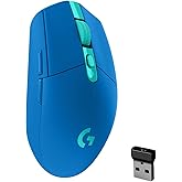 Logitech G305 LIGHTSPEED Wireless Gaming Optical Mouse, Hero 12K Sensor, 12,000 DPI, Lightweight, 6 Programmable Buttons, 250