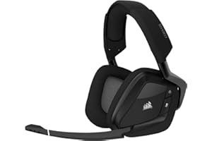 CORSAIR VOID RGB ELITE Wireless Gaming Headset – 7.1 Surround Sound – Omni-Directional Microphone – Microfiber Mesh Earpads –