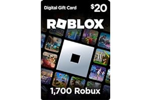 Roblox Digital Gift Card - 1,700 Robux [Includes Exclusive Virtual Item] [Online Game Code]