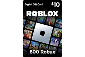 Roblox Digital Gift Card - 800 Robux [Includes Exclusive Virtual Item] [Online Game Code]