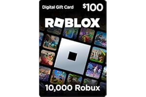 Roblox Digital Gift Card - 10,000 Robux [Includes Exclusive Virtual Item] [Online Game Code]