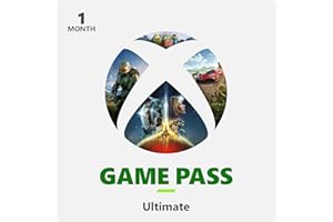 Xbox Game Pass Ultimate – 1 Month Membership – Xbox Series X|S, Xbox One, Windows [Digital Code]