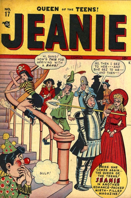 Jeanie Comics 17 Cover Image