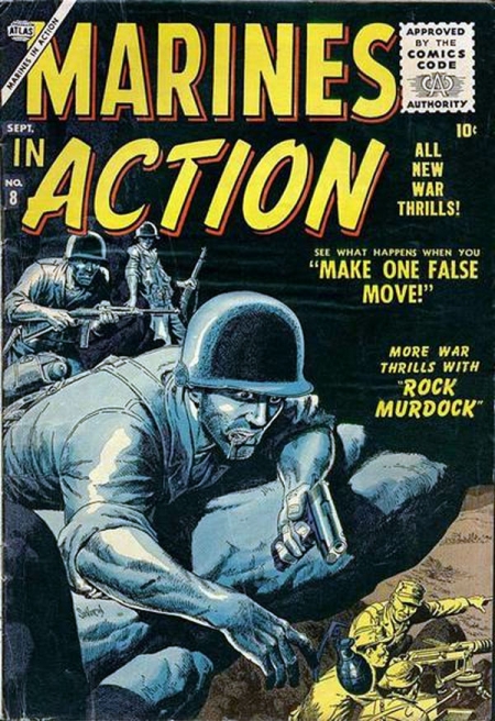 Marines in Action 8 Cover Image