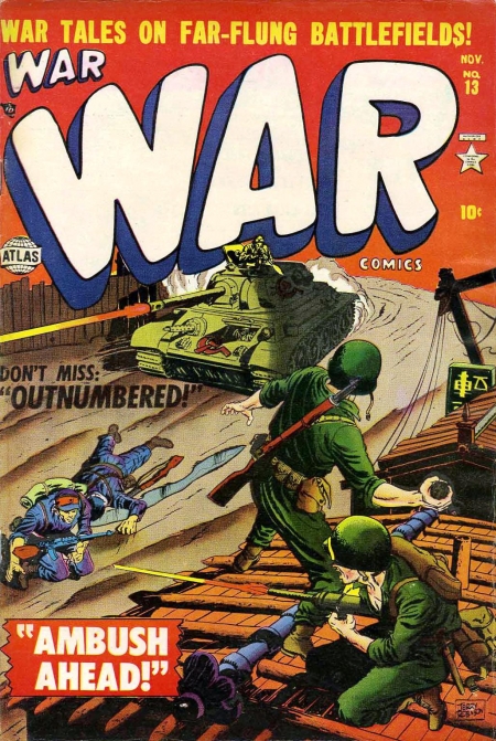 War Comics 13 Cover Image