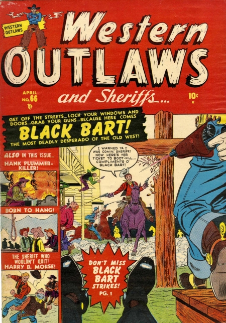 Western Outlaws & Sheriffs 66 Cover Image