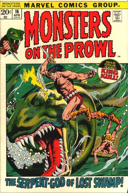 Monsters on the Prowl 16 Cover Image