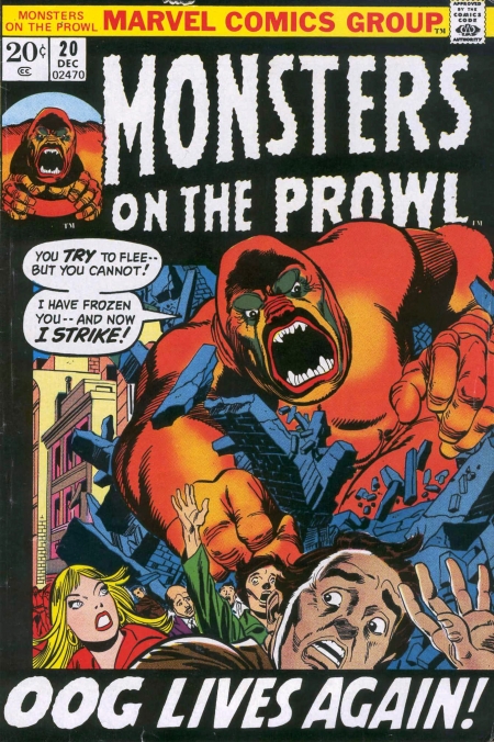 Monsters on the Prowl 20 Cover Image