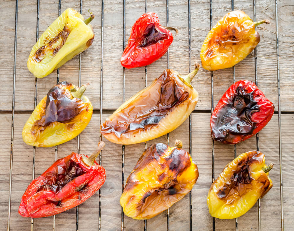 Marinated Roasted Peppers Recipe Image