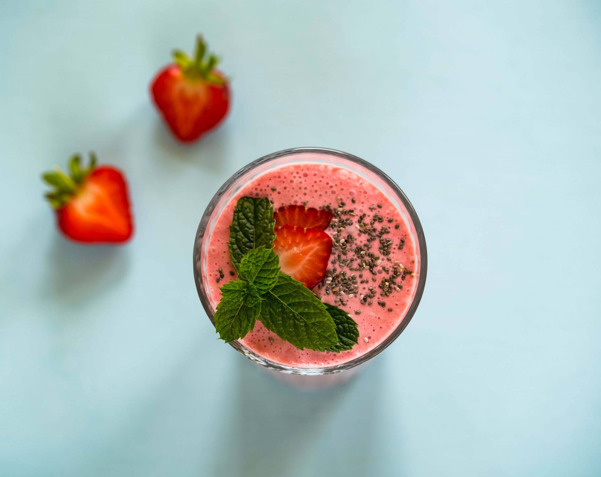 strawberry smoothie for during cancer treatment