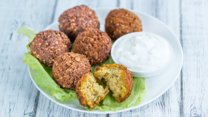 Baked Falafel Recipe Image