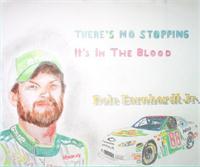 Dale Jr Colored Pencil