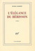 L'Élégance du hérisson by Muriel Barbery