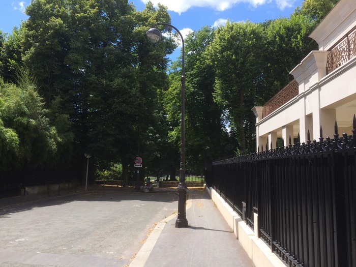 View down Rue Alfred Dehodencq