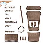 SO: Elizabeth Craft Designs - Take Away Cup Cutting Dies (Winter Bliss)