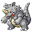 Imagen de Rhydon en Pokémon Rojo Fuego y Verde Hoja