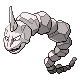 Imagen de Onix macho o hembra en Pokémon Oro HeartGold y Plata SoulSilver