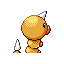 Imagen posterior de Weedle en la tercera generación