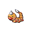 Imagen de Weedle en Pokémon Rojo Fuego y Verde Hoja