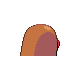 Imagen posterior de Diglett macho o hembra en la cuarta generación