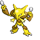 Imagen de Alakazam hembra en Pokémon Platino