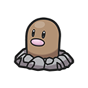 Icono de Diglett en Pokémon HOME