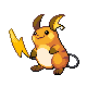 Imagen de Raichu hembra en Pokémon Platino