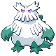 Imagen de Abomasnow hembra en Pokémon Diamante y Perla