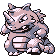 Imagen de Rhydon en Pokémon Rojo y Azul