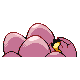 Imagen posterior de Exeggcute macho o hembra en la cuarta generación