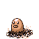 Imagen de Diglett en Pokémon Rojo y Azul